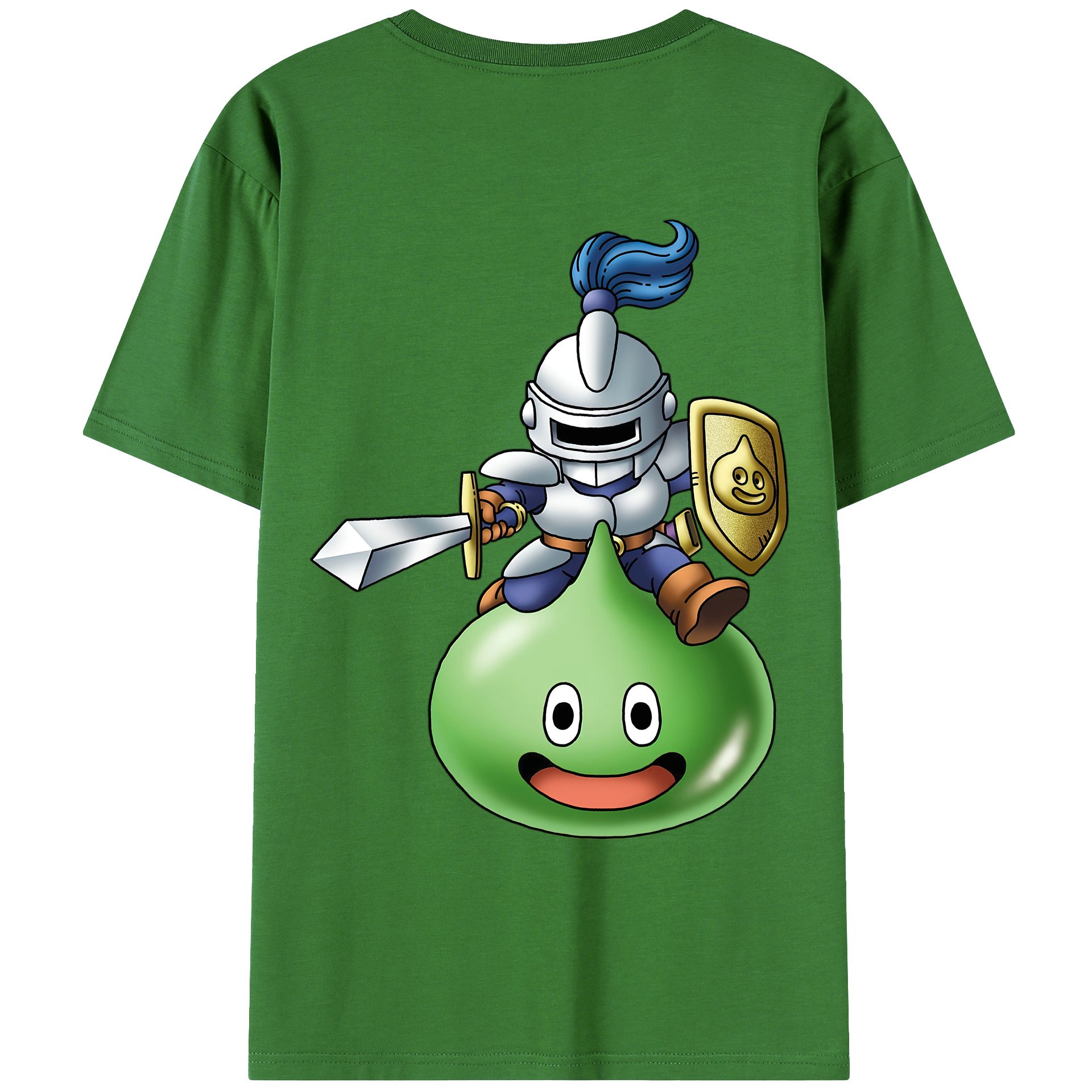 （画像用） ドラゴンクエスト Doragon Kuesuto Dragon Quest レディース半袖Tシャツ(バックプリント)